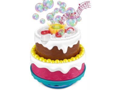 Bild zu Seifenblasen Fun Party Torte Geburtstagstorte mit Happy Birthday Lied Bubble Licht uvm