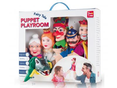 Bild zu Handpuppen Set Kasperlfiguren Puppet Playroom 6 tlg