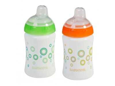 Bild zu 2 Stk Baby Trinkbecher Tropf-Stopp auslaufsicher BPA frei  285 ml 
