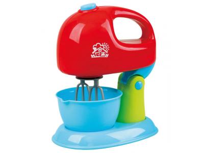 Bild zu Playgo Mixer Küchenmaschine Standmixer mit Rührschüssel mit Funktionen rot blau