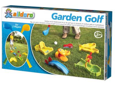 Bild zu Kinder Golf Set Minigolf 2 Golfschläger mit 6 Hindernissen 11 tlg in an out