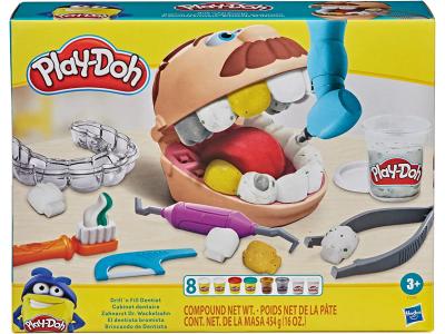 Bild zu Play Doh Dr. Wackelzahn Zahnarzt Knetmasse mit 8 Dosen und Werkzeugen