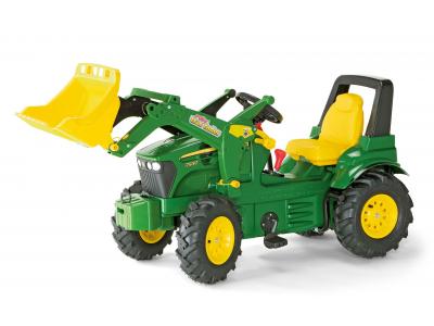 Bild zu Rolly Toys Tret-Traktor John Deere 7930 Luftreifen Schaltung Handbremse