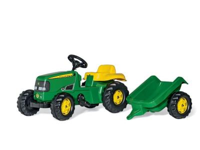 Bild zu Rolly Toys - rollyKid John Deere Kinder-Traktor Trettraktor mit Anhänger ab 2,5  