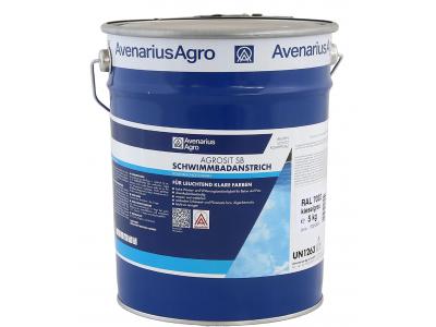 Bild zu Agrosit SB Schwimmbadfarbe hellblau 5 kg Schwimmbeckenfarbe für Beton 