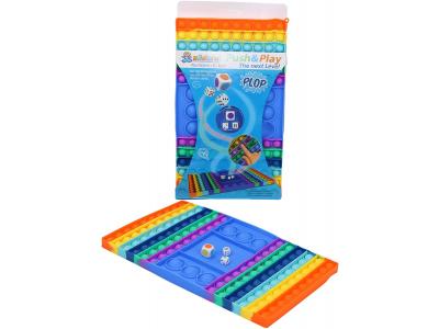 Bild zu Alldoro Push & Play Würfelspiel mit Zahlen Farben Pop it Brettspiel Bubble Push toy