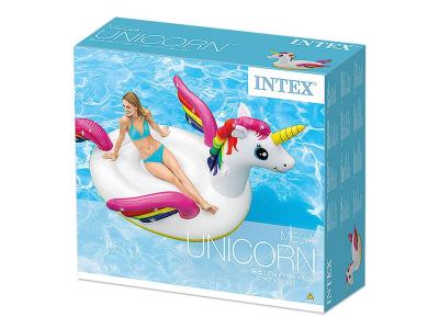 Bild zu Intex Mega Einhorn Badeinsel Luftmatratze Schwimmtier Unicorn 287 cm