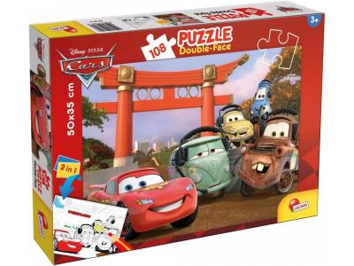 Bild zu Disney Pixar Cars Puzzle doppelseitig 108 tlg