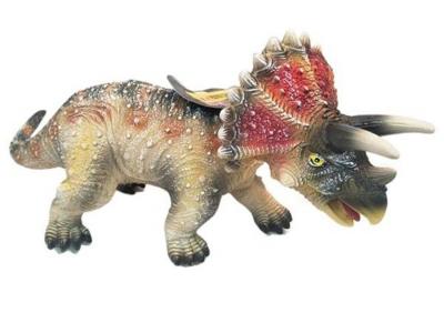 Bild zu XXL Dinosaurier Spielzeug Triceratops mit 74 cm und Sound