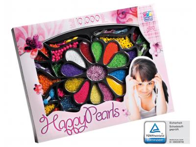 Bild zu Happy People Perlenset Maxi 10000 Fädelperlen für Ketten Armbänder