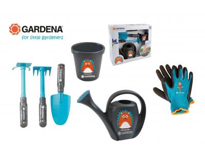 Bild zu Gardena für Kinder Gartenwerkzeug für Kinder Set mit Handschuhen 