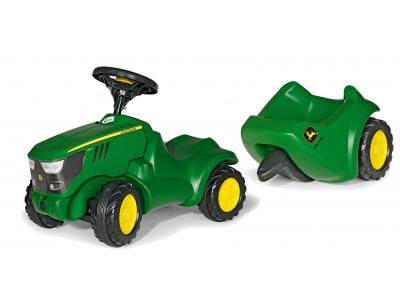 Bild zu Rolly Toys Rutschauto Set Traktor John Deere Minitrac + Anhänger