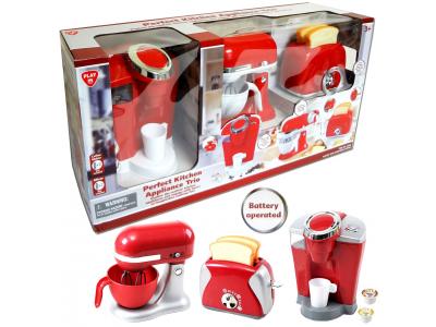 Bild zu Playgo Mixer Toaster Kaffeemaschine Geräte Trio für Spielküche
