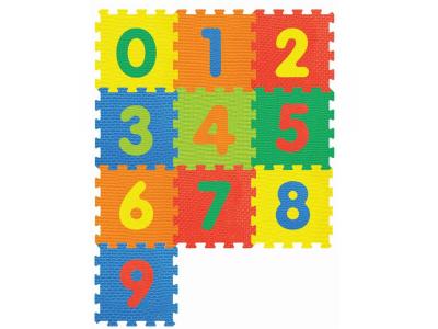 Bild zu Puzzlematte Zahlen Spielmatte 0-9 Soft Spielteppich 32 x 32 cm