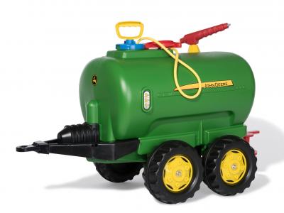Bild zu Rolly Toys Tankwagen John Deere Anhänger mit Pumpe und Spritze