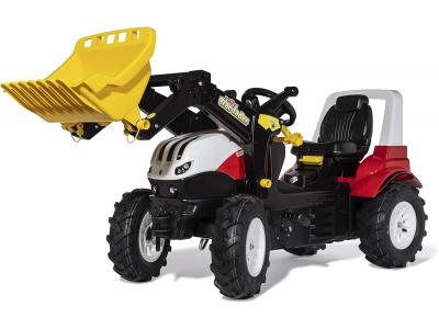 Bild zu Rolly Toys Steyr Premium II Traktor Luftreifen Trettraktor Terrus 6300 CVT