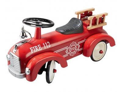 Bild zu Goki Rutscher Rutschauto Feuerwehr Feuerwehrauto 76 cm ab 1 Jahr