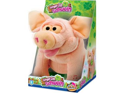 Bild zu Plüschschwein singendes Schwein Gesang und Bewegung 27 cm