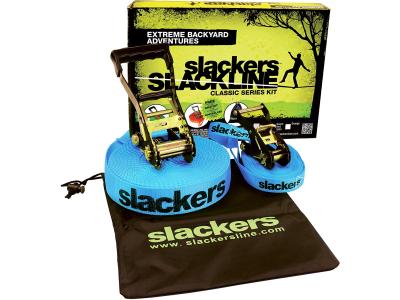 Bild zu Slackers Slackline Classic 15 Meter Set mit Teaching Line Handlauf