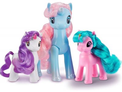 Bild zu Sparkle Girlz Unicorn Firiserpferd Set Pony mit langer Mähne 3 Ponys