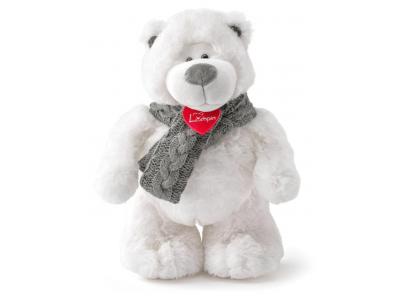 Bild zu Lumpin Plüsch Teddybär Eisbär ICY 34 cm mit Schal