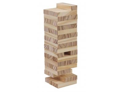 Bild zu Turmspiel Wackelturm aus Holz 54 tlg