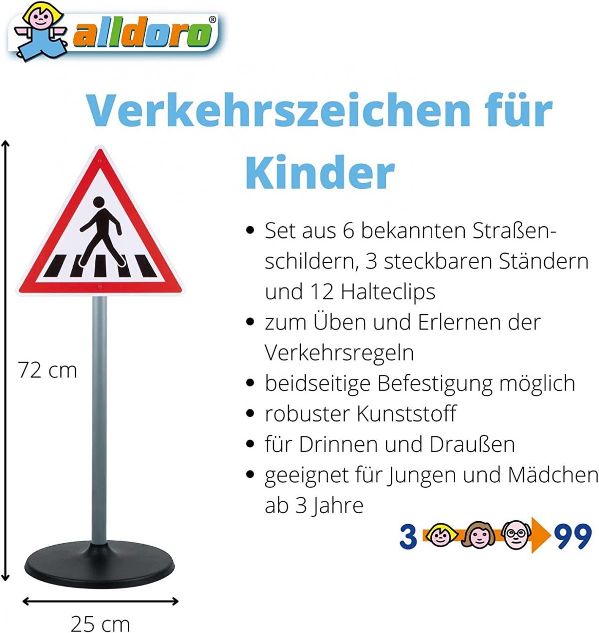 Preissturz » Spielzeug Ampel und Verkehrszeichen + Polizeikelle