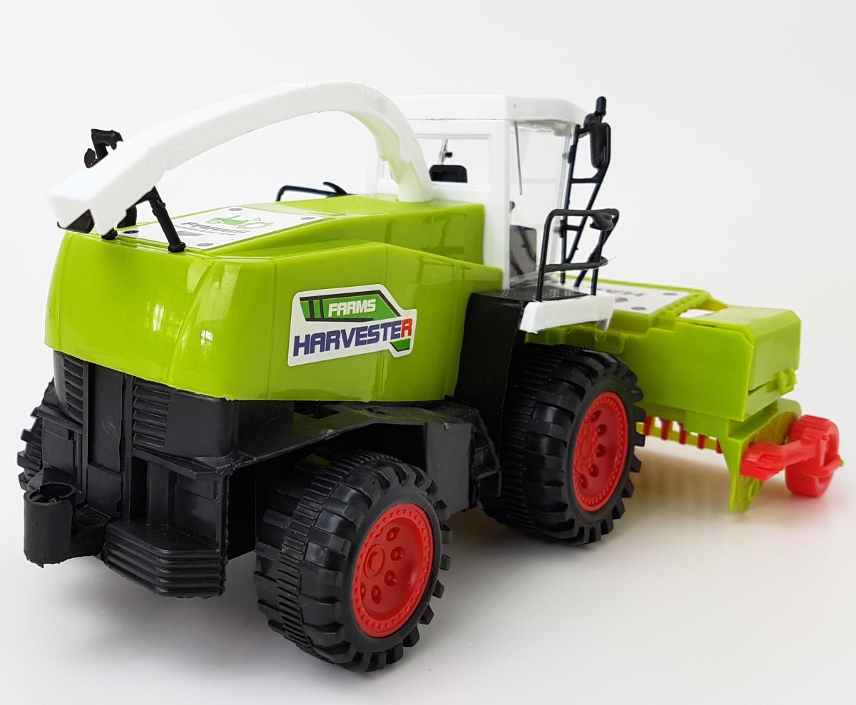 Harvester Spielzeug Mähdrescher 27 cm mit Rückzug grün NEU 57881 
