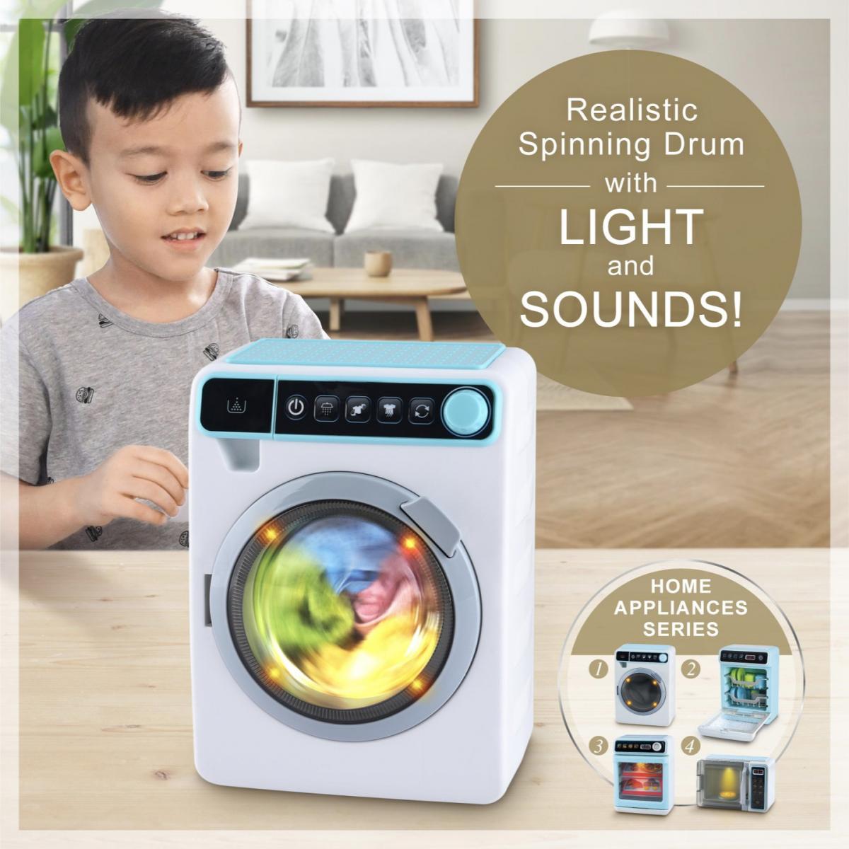 Preissturz » Spiel Waschmaschine für Kinder mit Licht Sound und Funktion |  Gutes günstiger