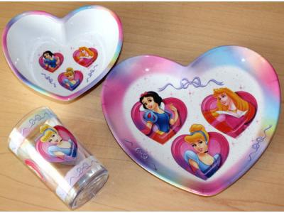 Bild zu Disney Princess Esset Kindergeschierr Teller Schale Trinkglas