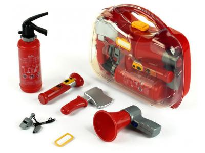 Bild zu Kinder Feuerwehr Spielset mit Megafon Feuerlöscher uvm