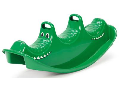 Bild zu Riesen Schaukelwippe Wippe Wippschaukel grün Krokodil