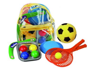 Bild zu Kinder Sommer Spielzeug Softball Boomerang Boccia Frisbee Soft Tennis